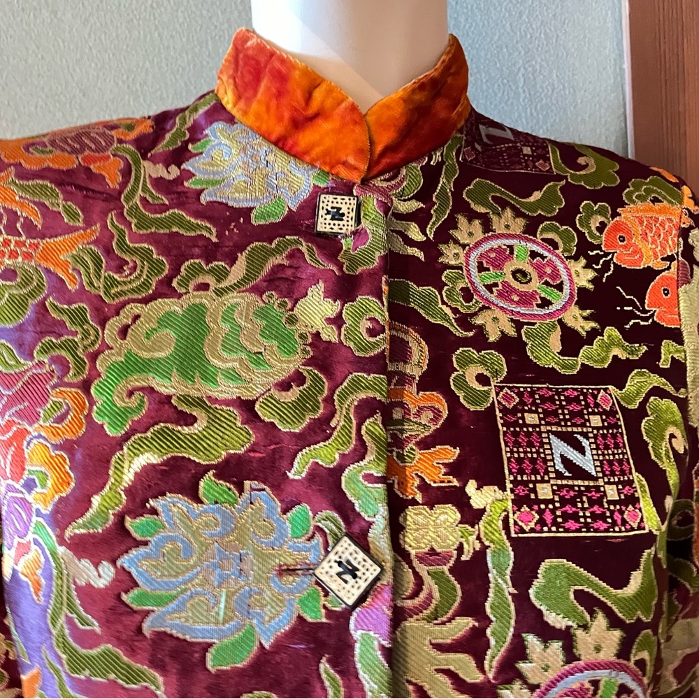 Couture vintage jacket made by ZUZKA for FABRICOLOGY, Inc. - Picture 4 of 11